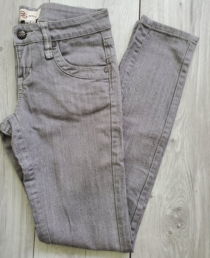 BCBGeneration grey skinny denim jeans